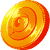 ticrocoin icon - a gold coin